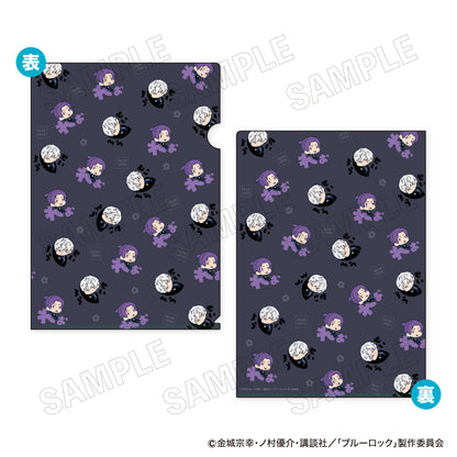 ブルーロック_おなまえぴたんコ A4クリアファイル B