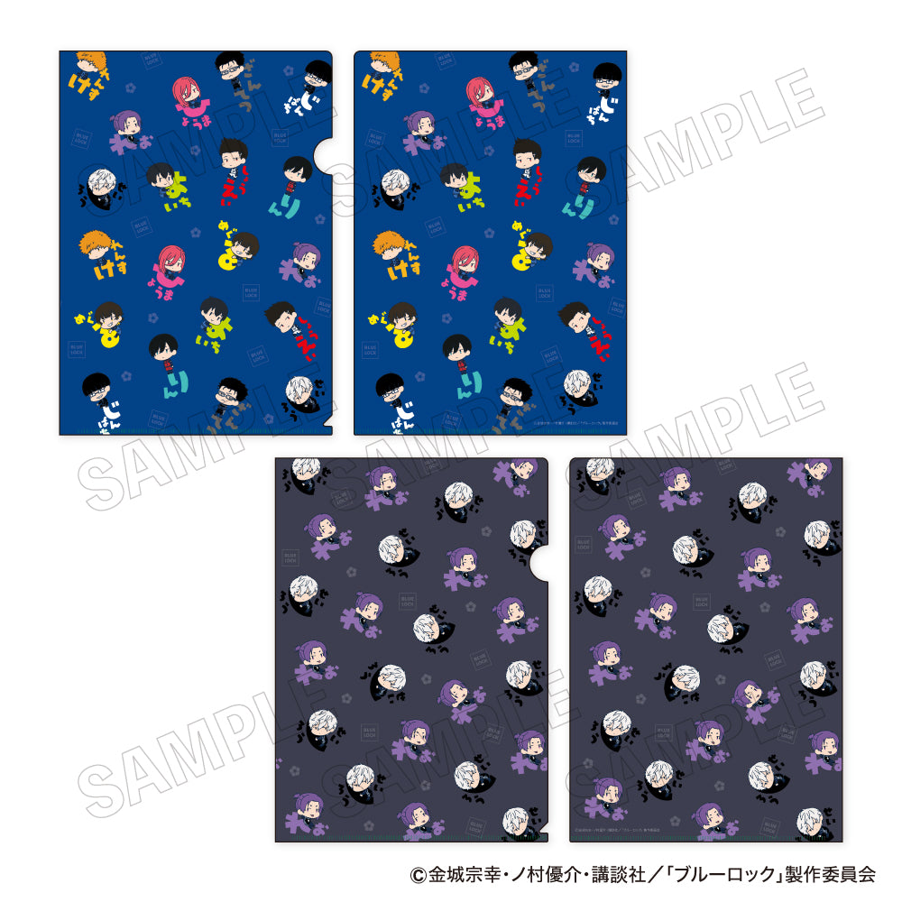 ブルーロック_おなまえぴたんコ A4クリアファイル B