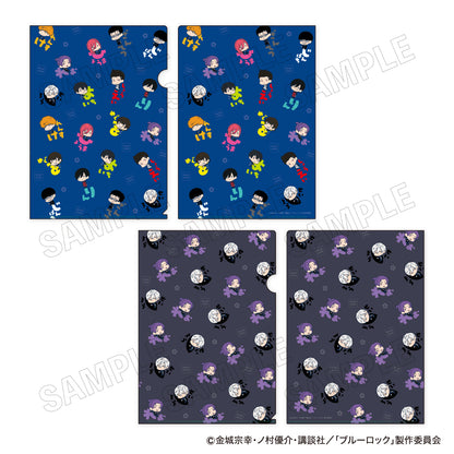 ブルーロック_おなまえぴたんコ A4クリアファイル B