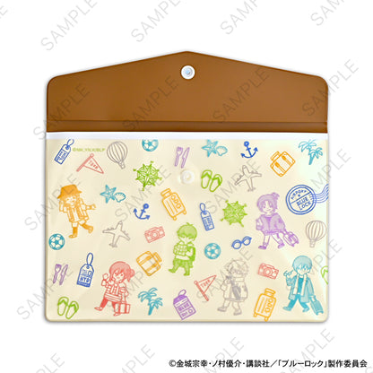 ブルーロック_ビィズニィズ　エンベロープケース（総柄）