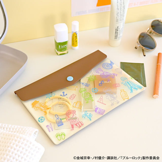 ブルーロック_ビィズニィズ　エンベロープケース（総柄）