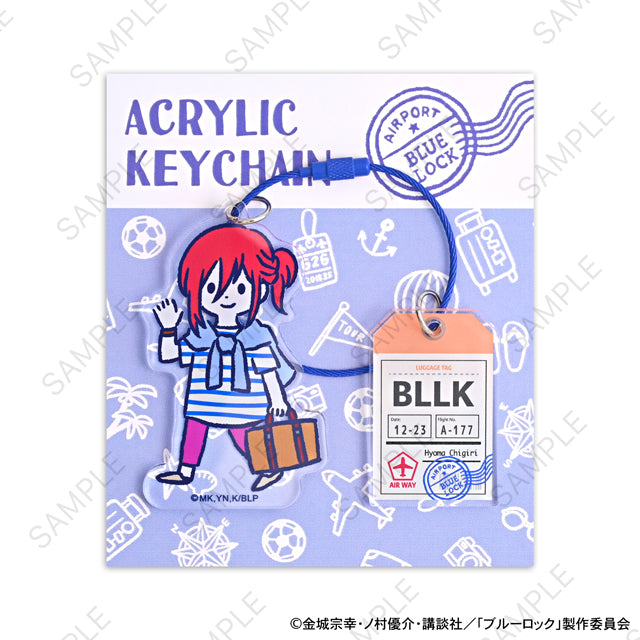 ブルーロック_ビィズニィズ　アクリルキーホルダー（千切 豹馬）