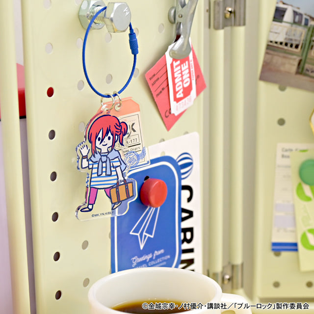 ブルーロック_ビィズニィズ　アクリルキーホルダー（千切 豹馬）