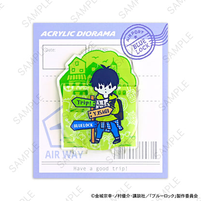 ブルーロック_ビィズニィズ　アクリルジオラマ（潔 世一）