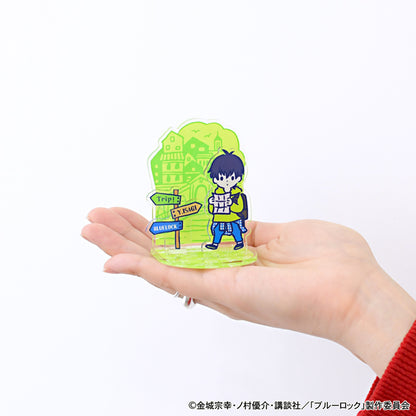 ブルーロック_ビィズニィズ　アクリルジオラマ（潔 世一）