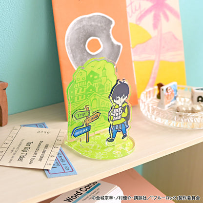 ブルーロック_ビィズニィズ　アクリルジオラマ（潔 世一）