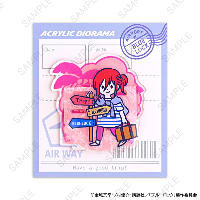 ブルーロック_ビィズニィズ　アクリルジオラマ（千切 豹馬）