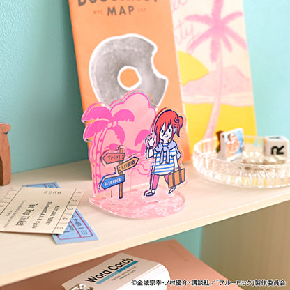 ブルーロック_ビィズニィズ　アクリルジオラマ（千切 豹馬）