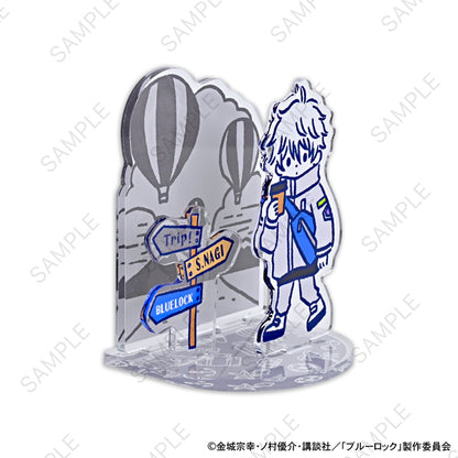ブルーロック_ビィズニィズ　アクリルジオラマ（凪 誠士郎）