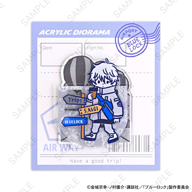 ブルーロック_ビィズニィズ　アクリルジオラマ（凪 誠士郎）