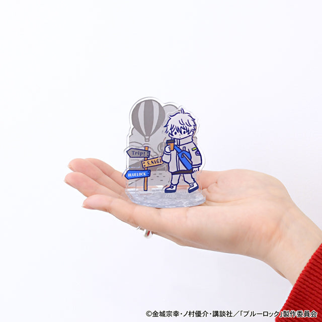 ブルーロック_ビィズニィズ　アクリルジオラマ（凪 誠士郎）