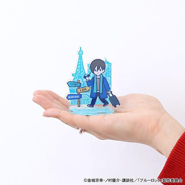 ブルーロック_ビィズニィズ　アクリルジオラマ（糸師 凛）