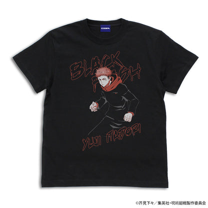 呪術廻戦_XL_虎杖 悠仁 「黒閃」 Tシャツ/BLACK