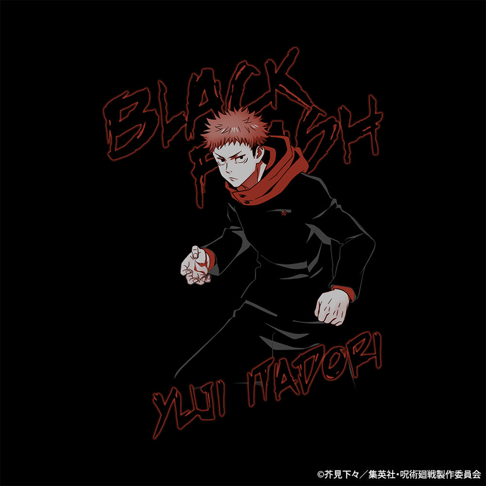 呪術廻戦_XL_虎杖 悠仁 「黒閃」 Tシャツ/BLACK