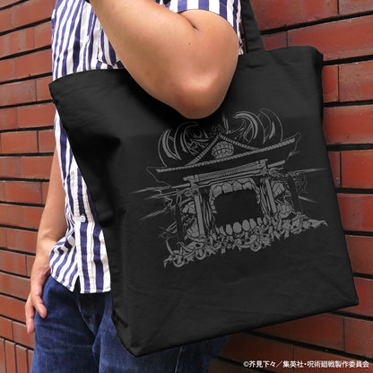 呪術廻戦_伏魔御廚子 ラージトート/BLACK