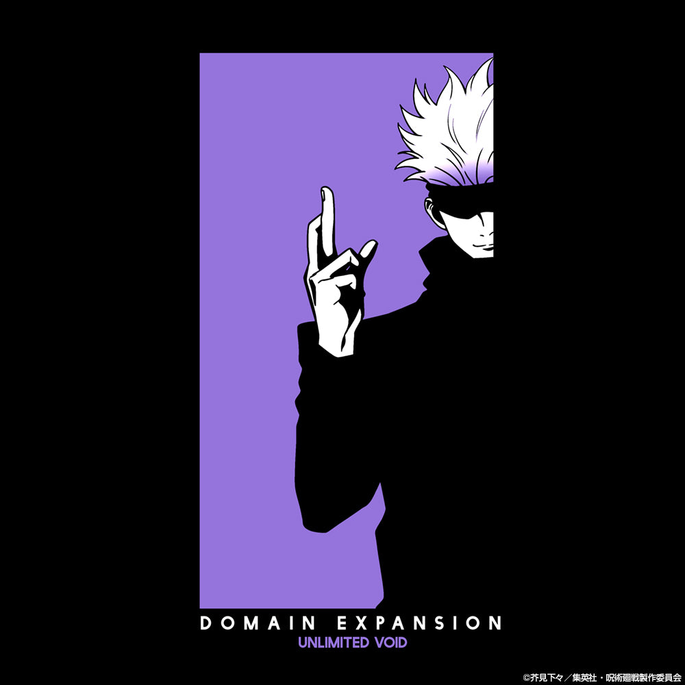 呪術廻戦_XL_五条 悟 Tシャツ/BLACK