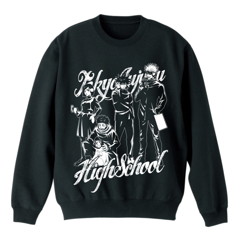 呪術廻戦_M_描き下ろし トレーナー Snow Fes Ver./BLACK