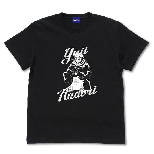 呪術廻戦_XL_描き下ろし 虎杖 Tシャツ Snow Fes Ver./BLACK