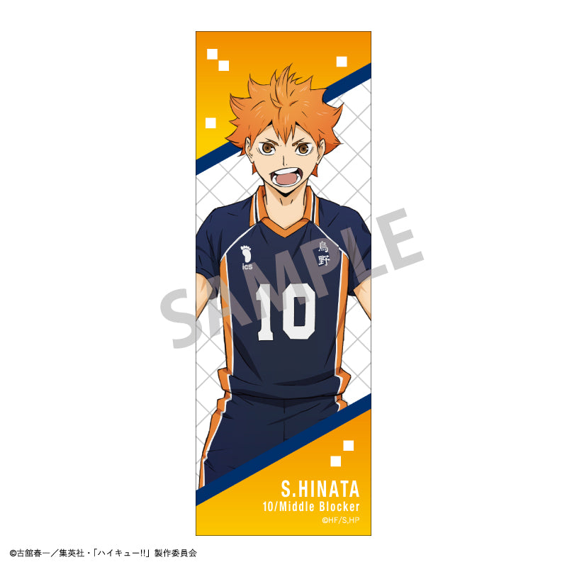 ハイキュー!!_ロングスクエア缶バッジ／日向 翔陽