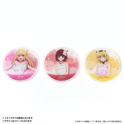 【推しの子】_ラメ入りアクリルコースター　ルビー