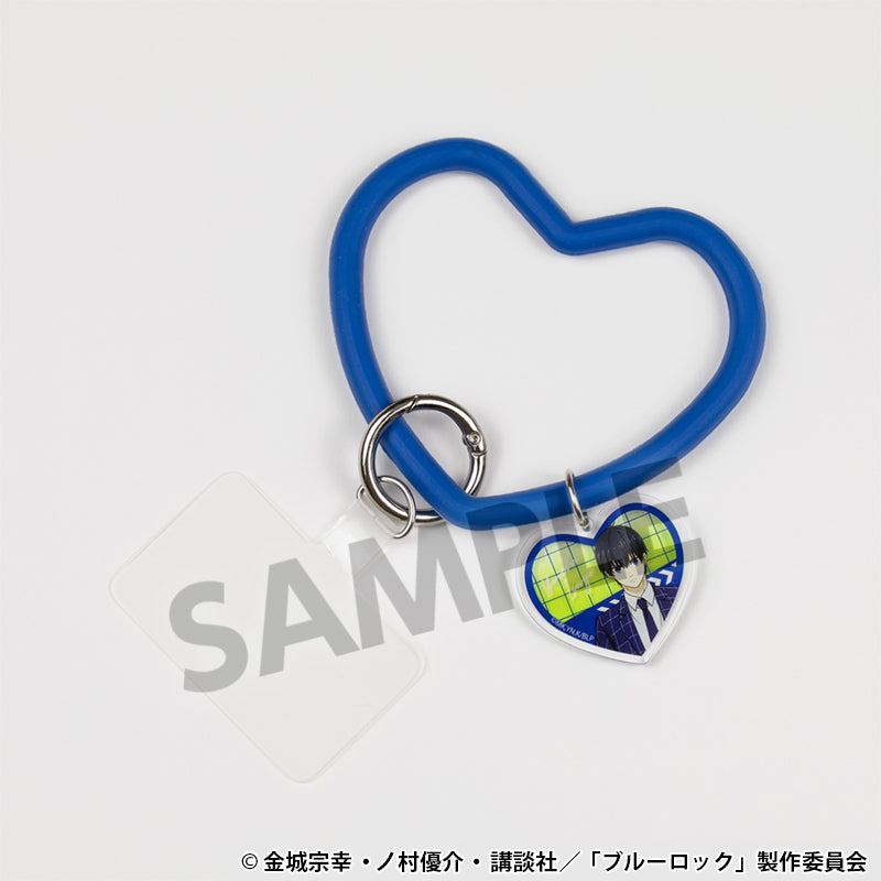 ブルーロック_描き下ろしチャーム付きスマホシリコンリング 潔世一
