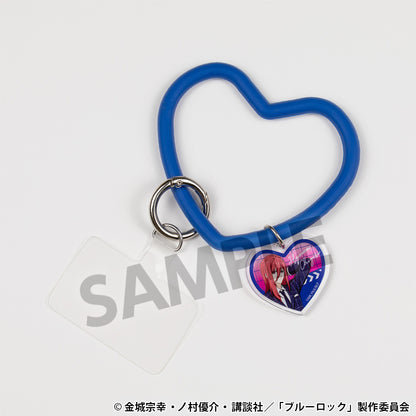 ブルーロック_描き下ろしチャーム付きスマホシリコンリング 千切豹馬