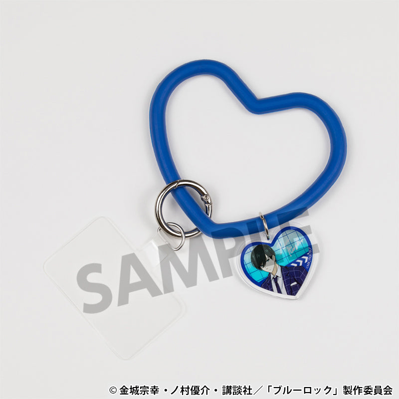 ブルーロック_描き下ろしチャーム付きスマホシリコンリング 糸師凛