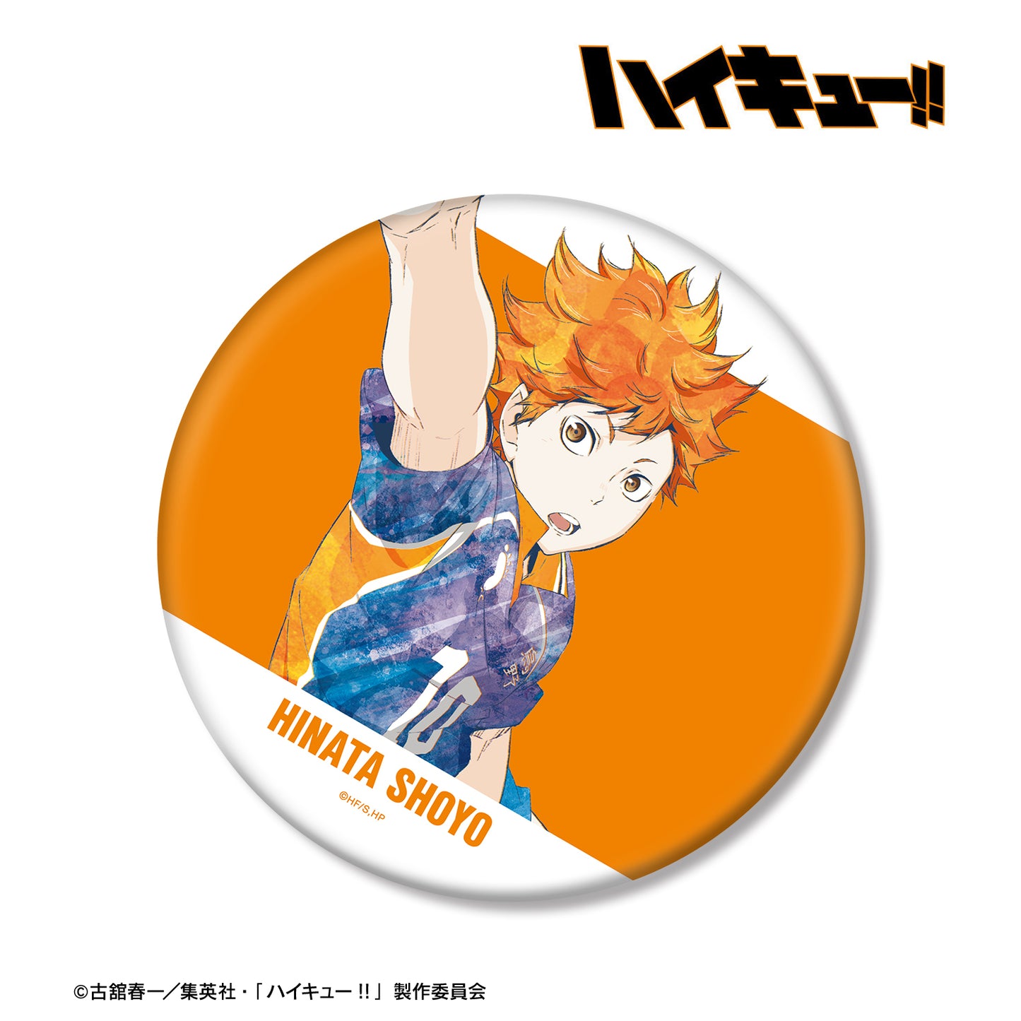 ハイキュー!!_日向翔陽 Ani-Art 第3弾 BIG缶バッジ