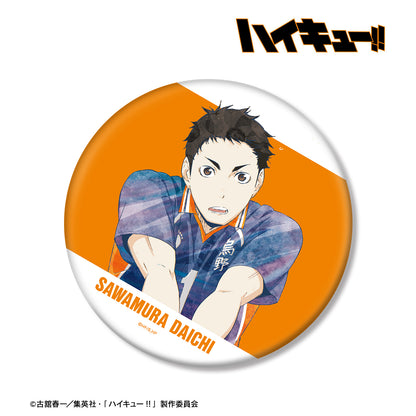 ハイキュー!!_澤村大地 Ani-Art 第3弾 BIG缶バッジ