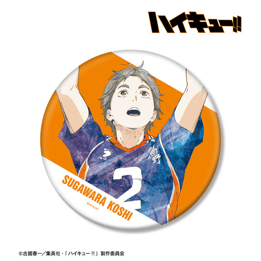 ハイキュー!!_菅原孝支 Ani-Art 第3弾 BIG缶バッジ