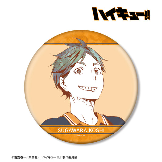 ハイキュー!!_菅原孝支 Ani-Art 第1弾 BIG缶バッジ