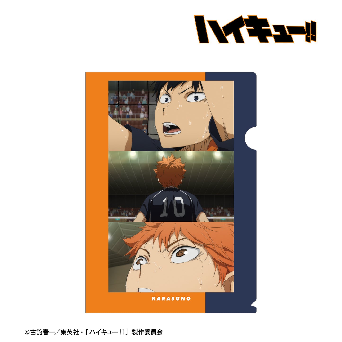 ハイキュー!!_烏野高校 名シーンクリアファイル