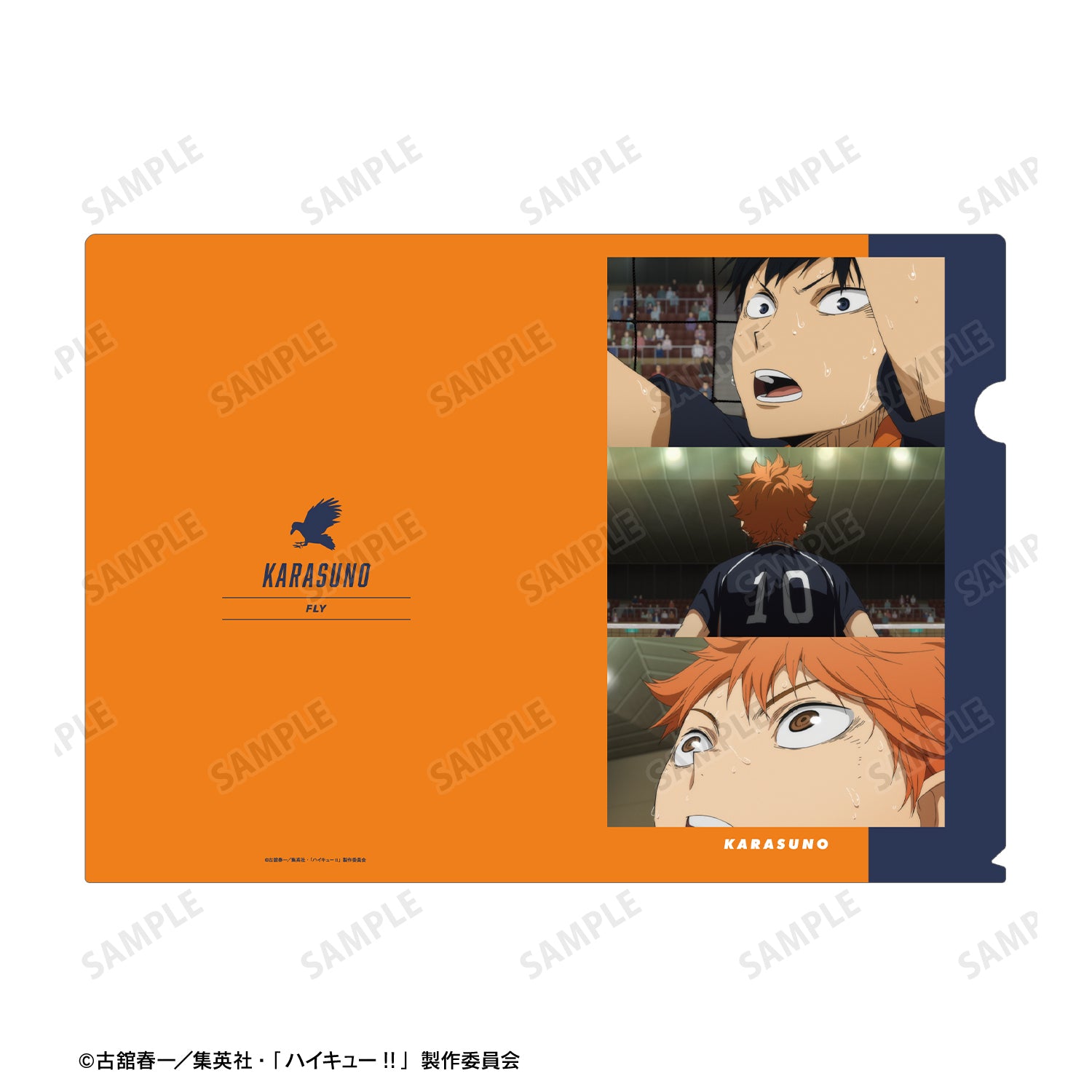 ハイキュー!!_烏野高校 名シーンクリアファイル