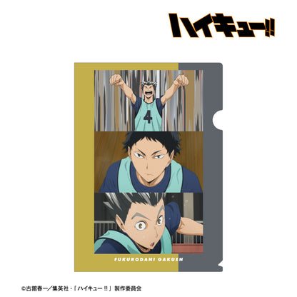ハイキュー!!_梟谷学園高校 名シーンクリアファイル