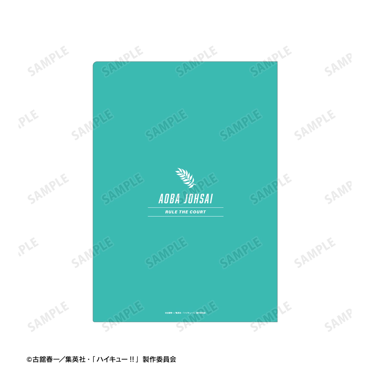 ハイキュー!!_青葉城西高校 名シーンクリアファイル