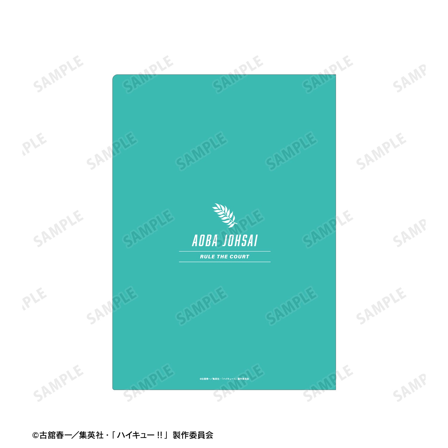 ハイキュー!!_青葉城西高校 名シーンクリアファイル