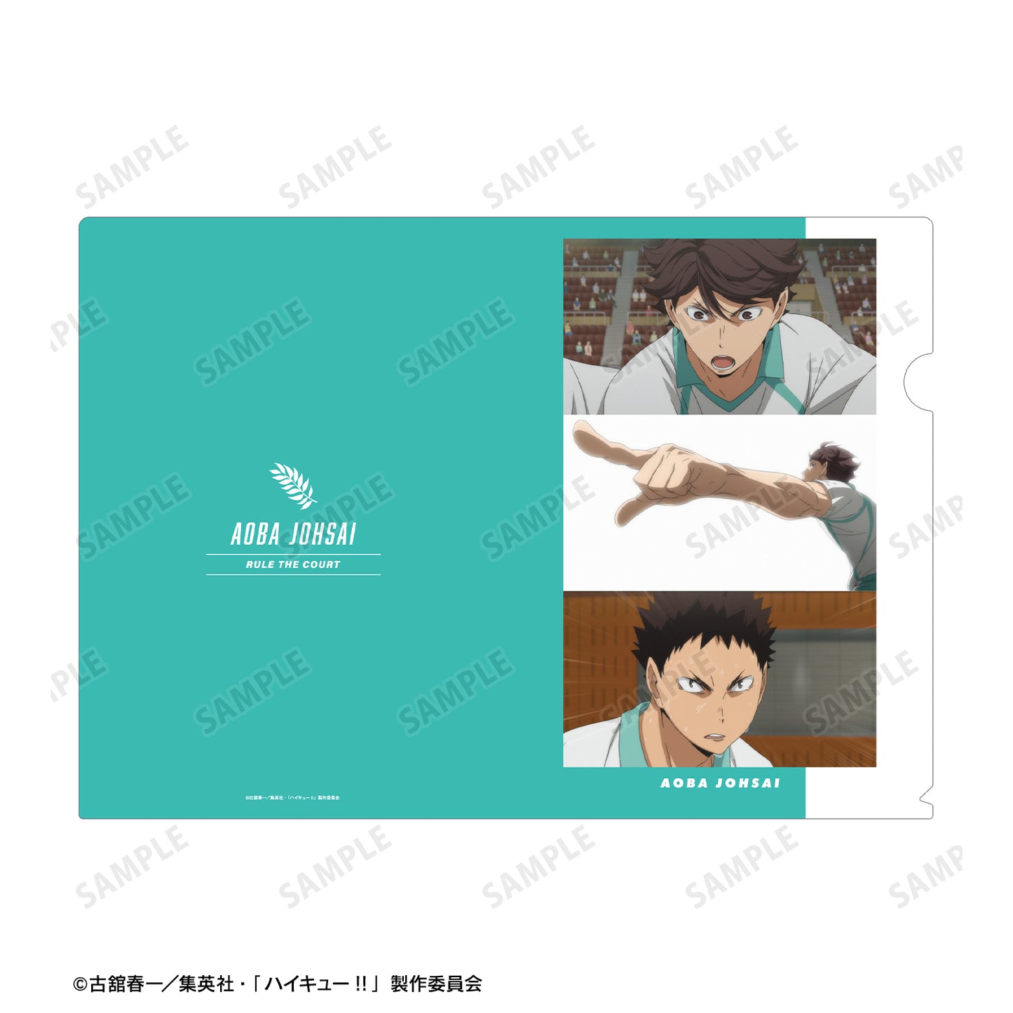 ハイキュー!!_青葉城西高校 名シーンクリアファイル