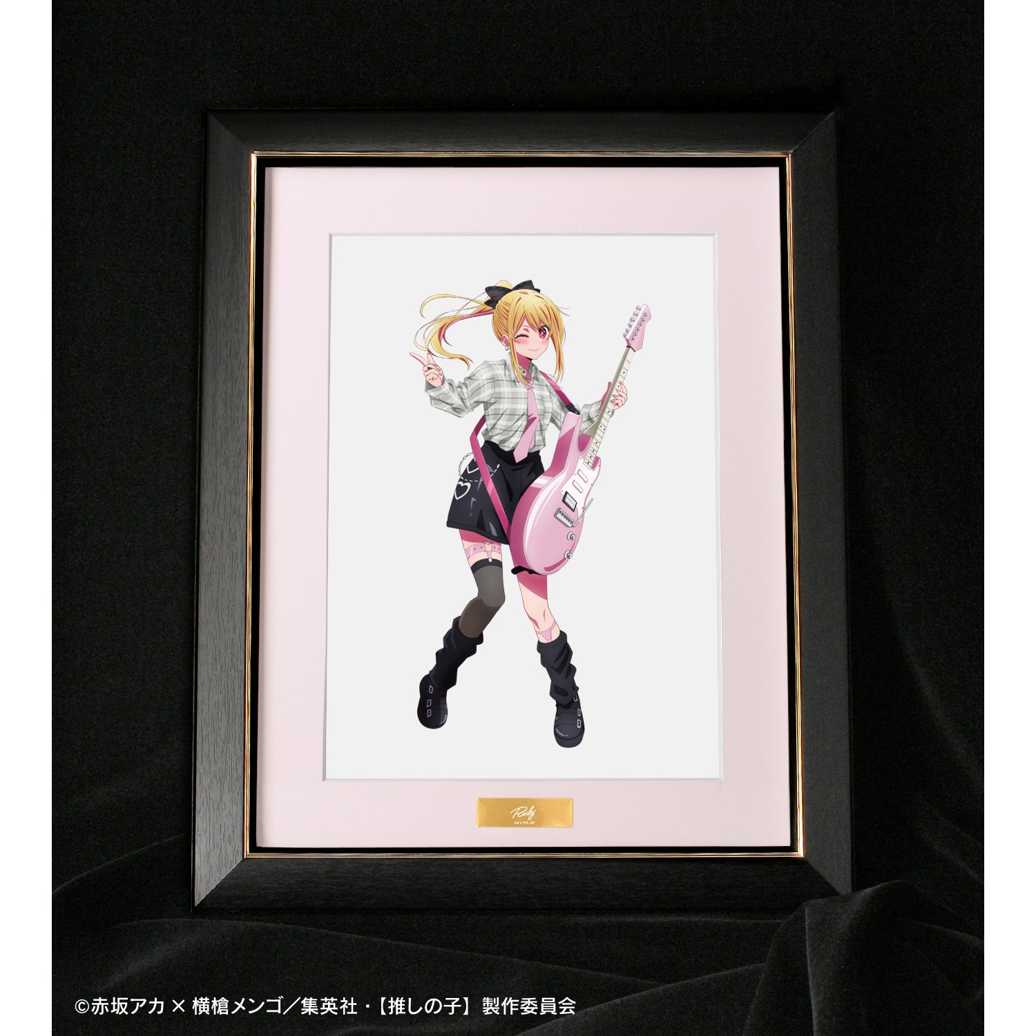 【推しの子】_描き下ろし ルビー ロックバンドver. キャラファイングラフ