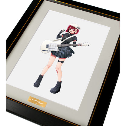 【推しの子】_描き下ろし 有馬かな ロックバンドver. キャラファイングラフ