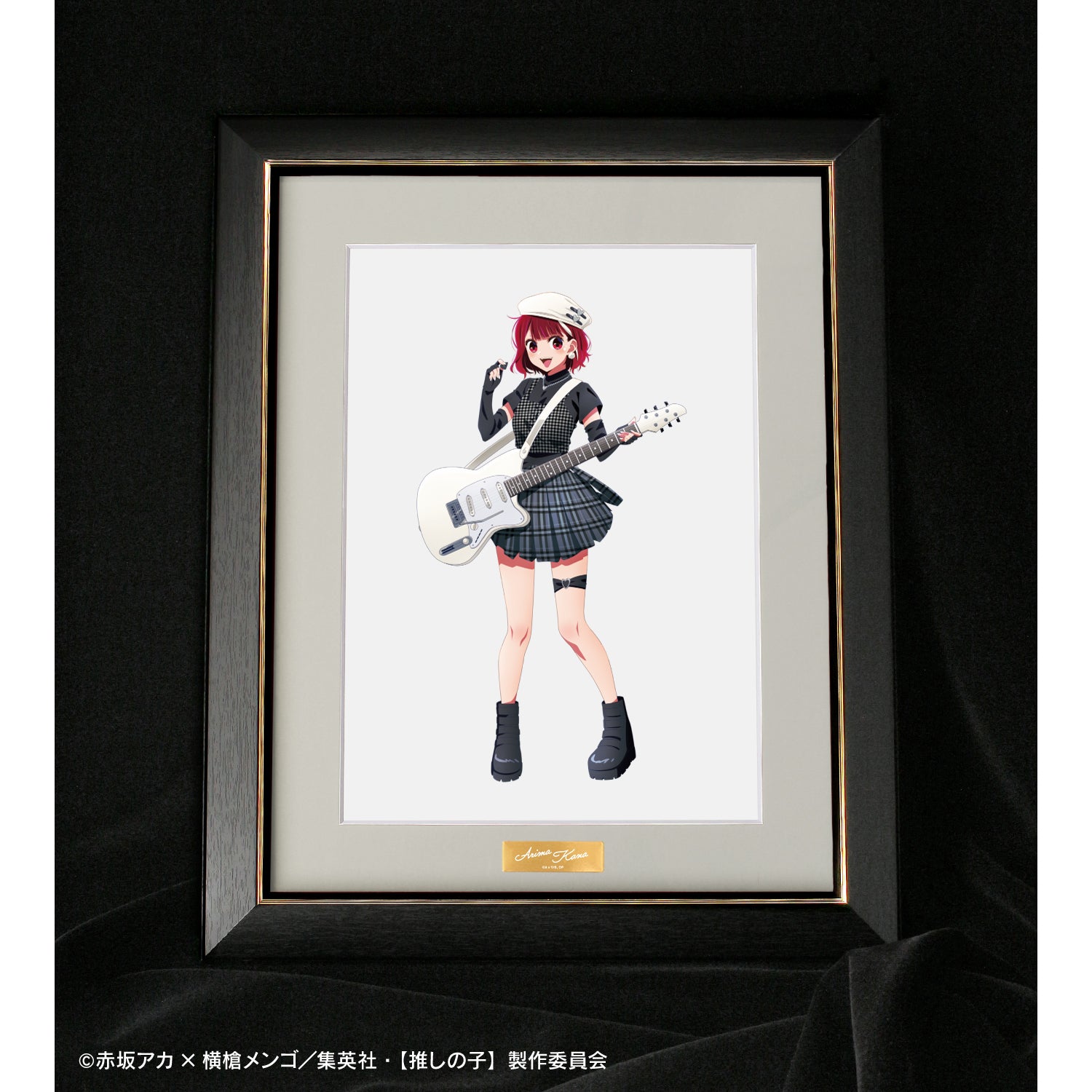 【推しの子】_描き下ろし 有馬かな ロックバンドver. キャラファイングラフ