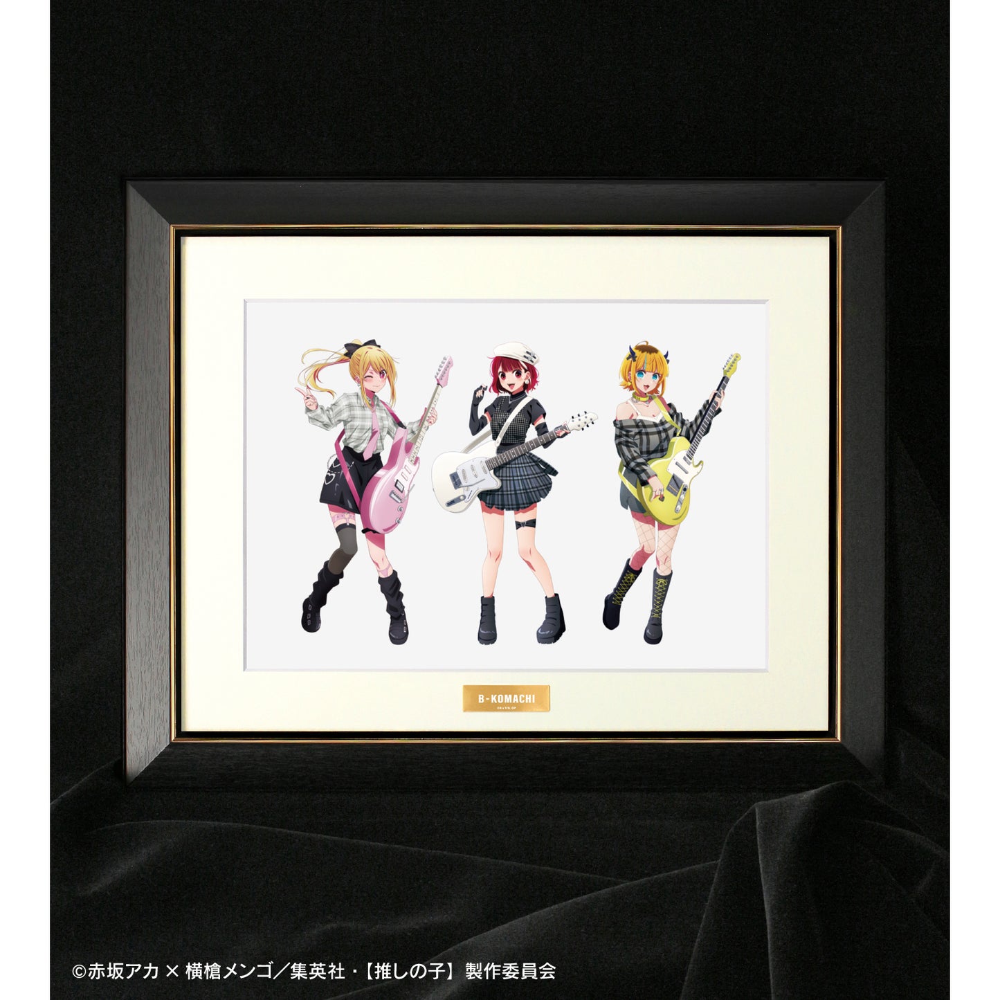 【推しの子】_描き下ろし ルビー&有馬かな&MEMちょ ロックバンドver. キャラファイングラフ