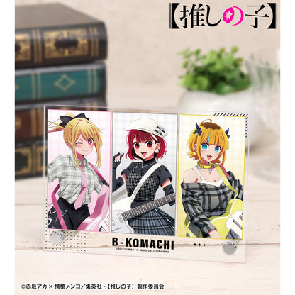 【推しの子】_描き下ろし ルビー&有馬かな&MEMちょ ロックバンドver. A6アクリルパネル
