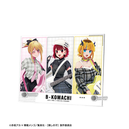 【推しの子】_描き下ろし ルビー&有馬かな&MEMちょ ロックバンドver. A6アクリルパネル