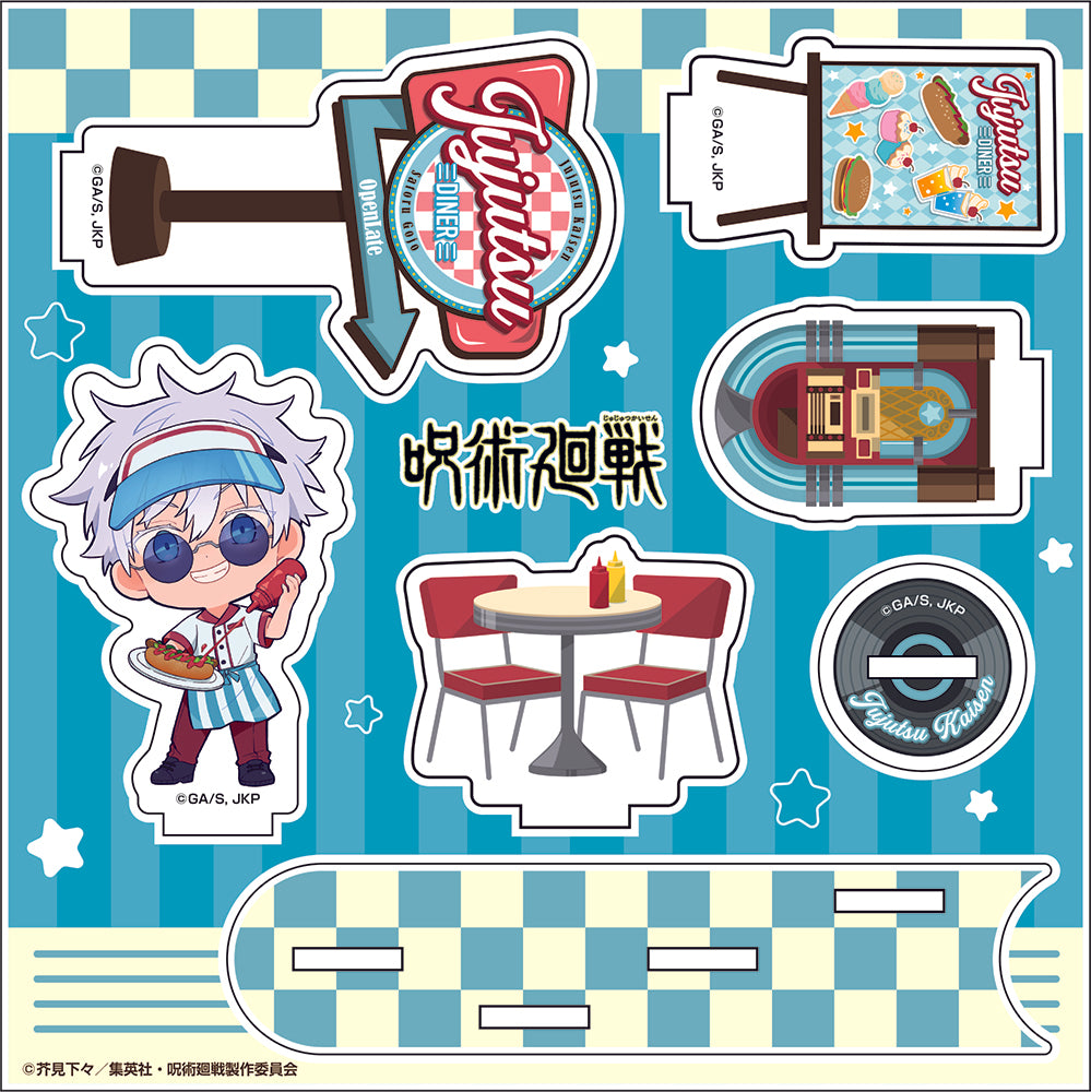 呪術廻戦_ミニアクリルジオラマ【ダイナーver.】①五条悟