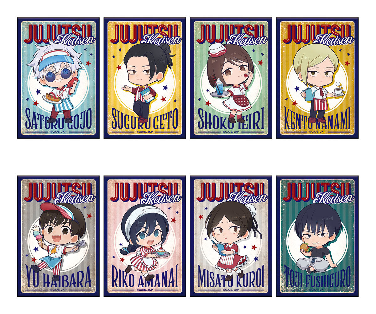 呪術廻戦_看板風缶バッジコレクション【ダイナーver.】／【コンプリートBOX】