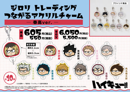 ハイキュー!!_ジロリ トレーディングつながるアクリルチャーム -春高ver.-【BOX】