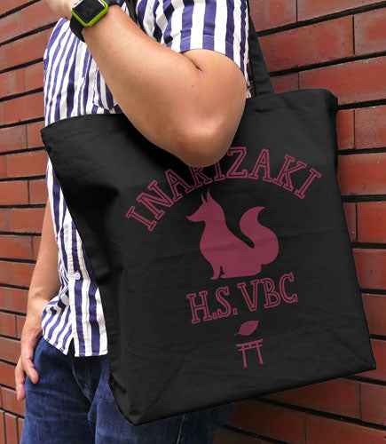 ハイキュー!! TO THE TOP_稲荷崎高校バレーボール部 ラージトート/BLACK-