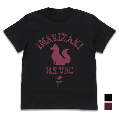 ハイキュー!! TO THE TOP_稲荷崎高校バレーボール部 Tシャツ/BLACK-	