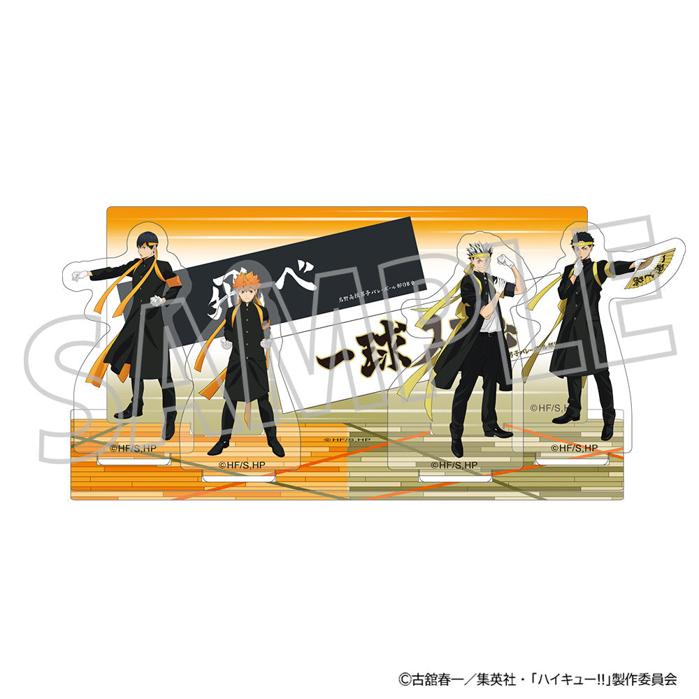 ハイキュー!!_アクリルジオラマ／烏野高校・梟谷学園高校