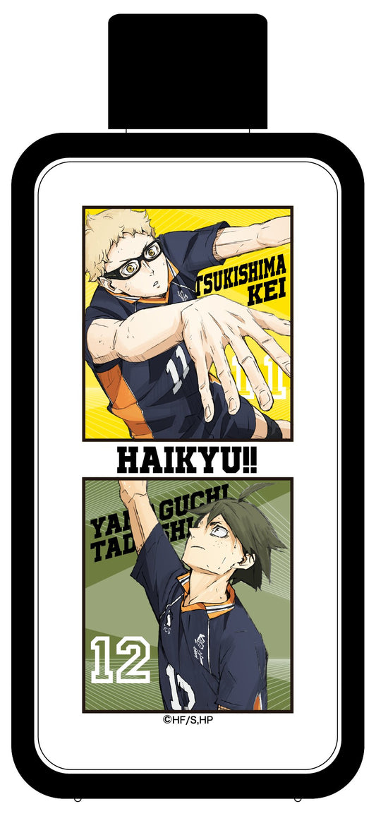 ハイキュー!!_フレームスクエアボトル／月島蛍　山口忠